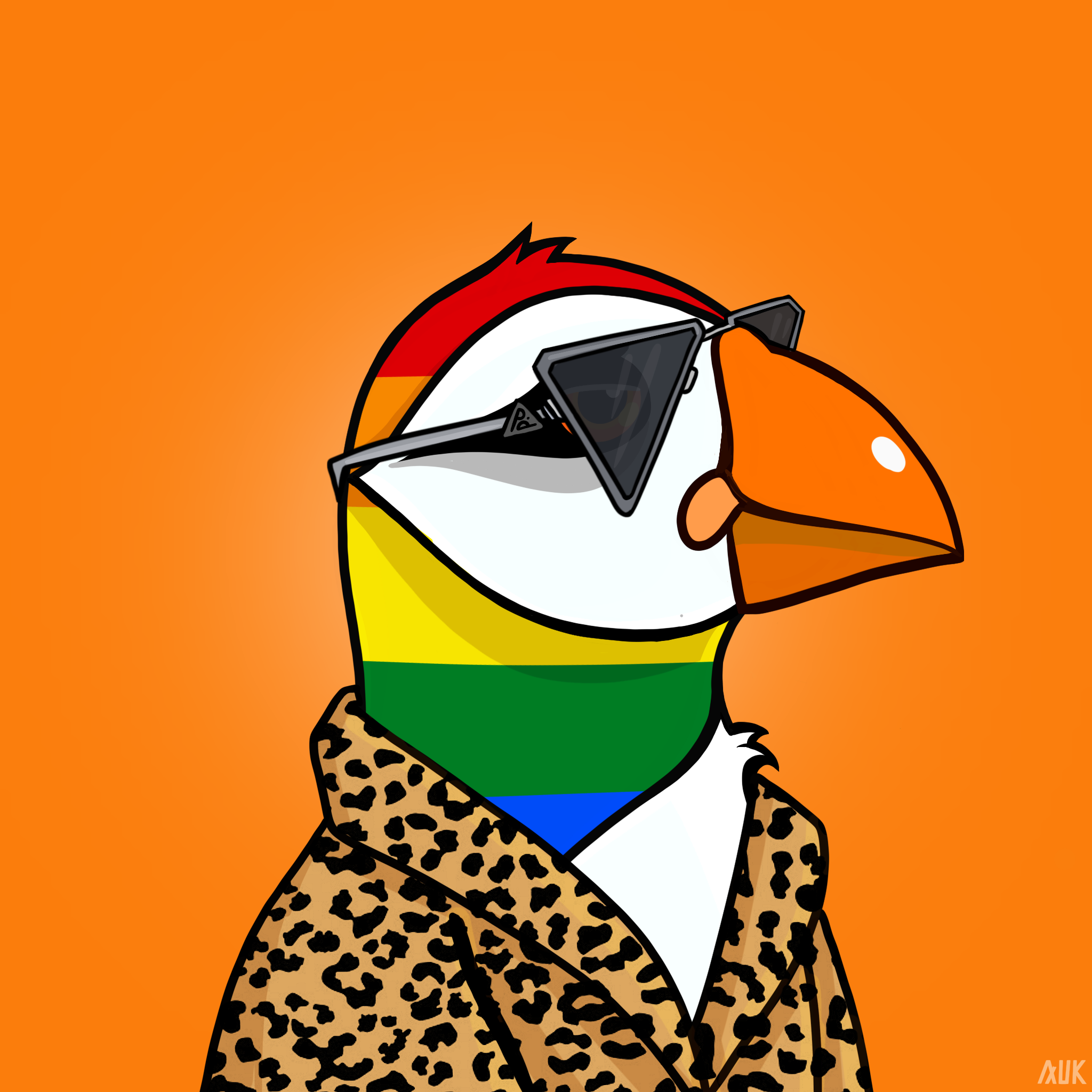 Poppin Puffins #5923 NFT on Algorand