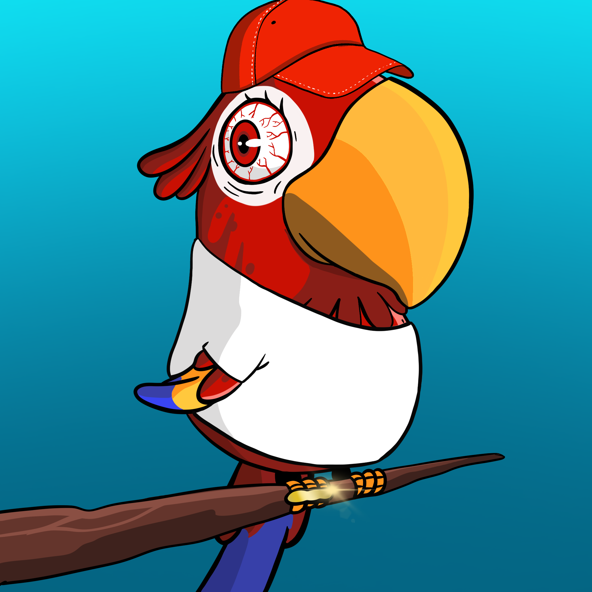 Ruffled Feathers #029 NFT on Algorand