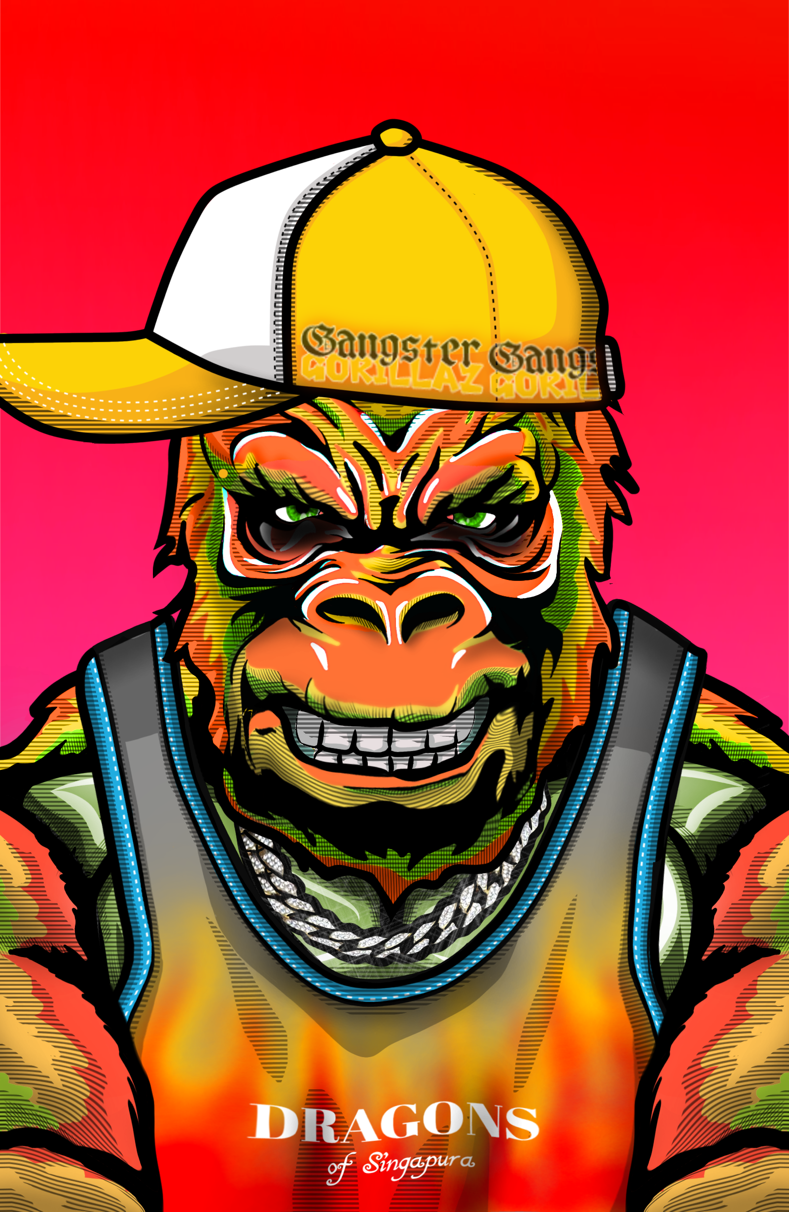 Gangster Gorilla 624 NFT on Algorand