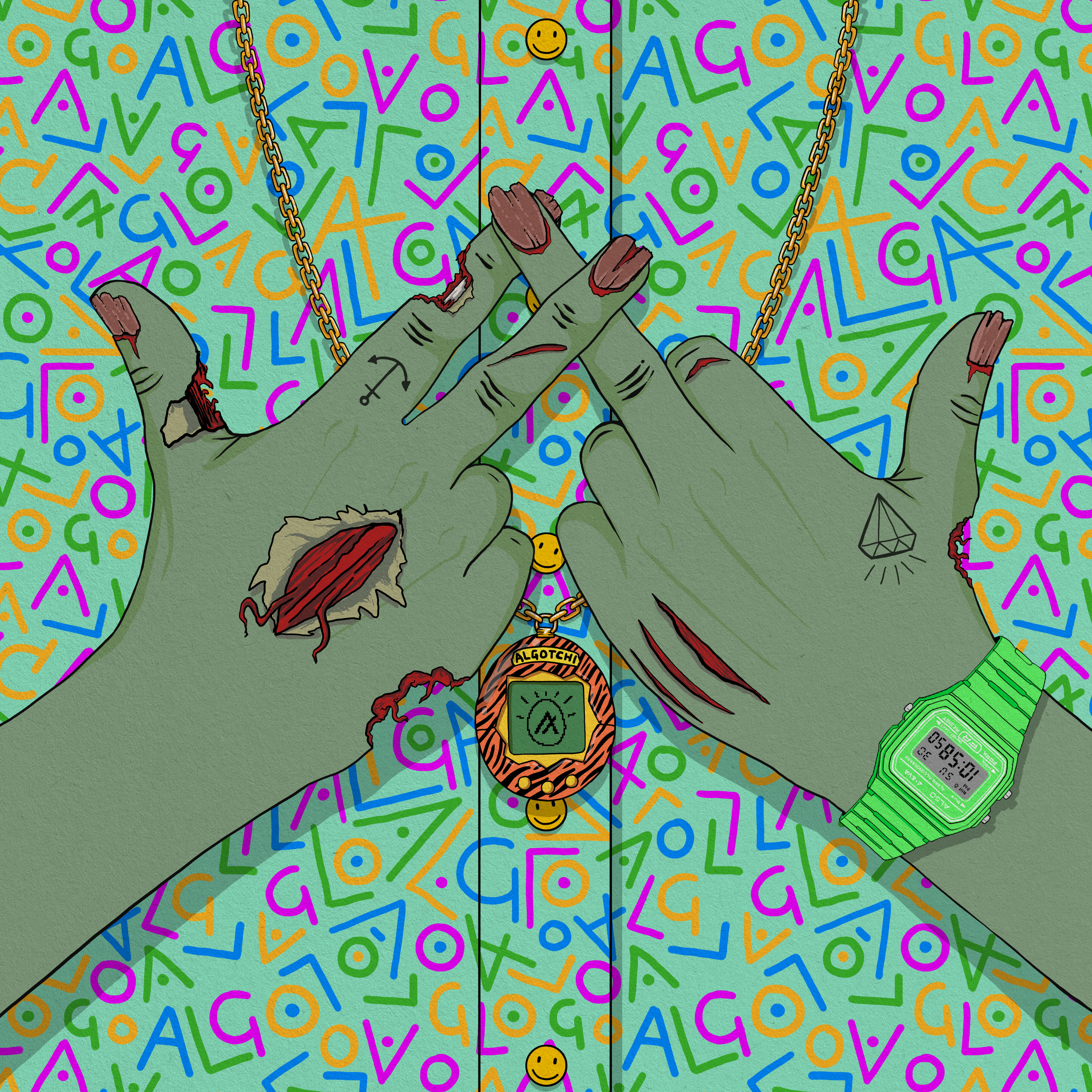 Algo Hands #0336 NFT on Algorand