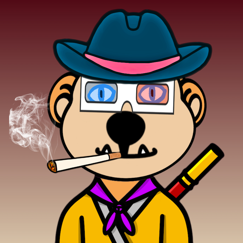 Weird Bear #2906 NFT on Algorand