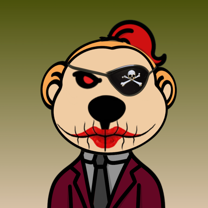 Weird Bear #2928 NFT on Algorand