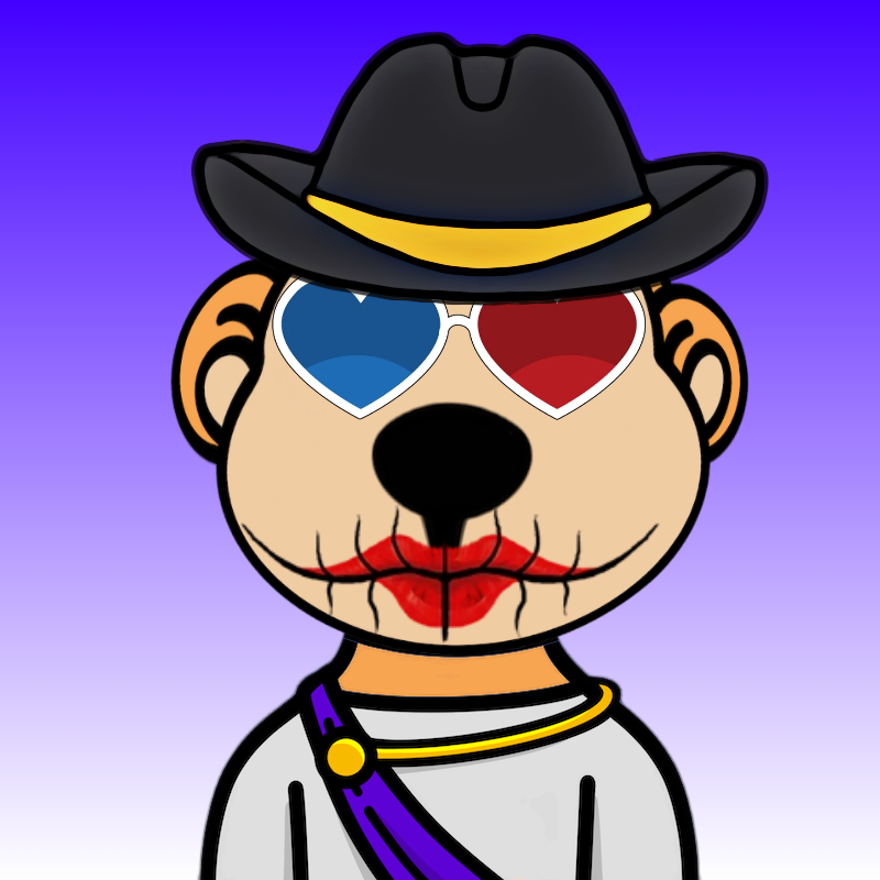 Weird Bear #2968 NFT on Algorand