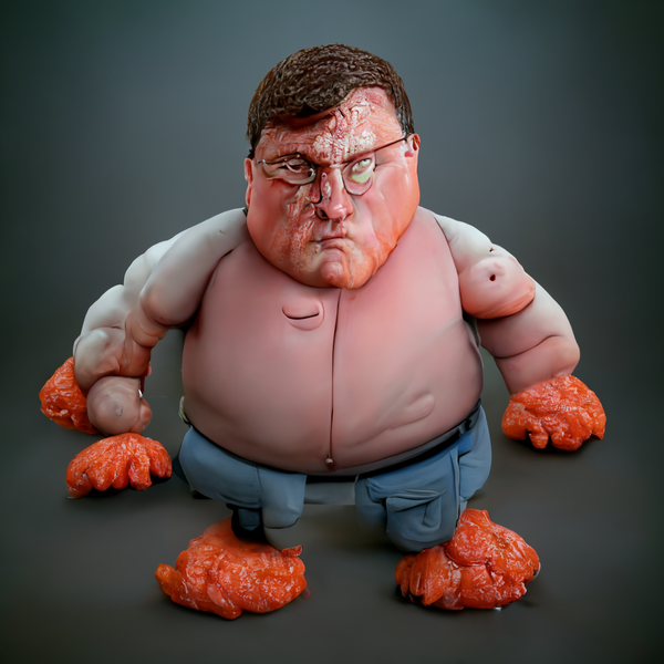 An image of Mutant Peter Griffin 