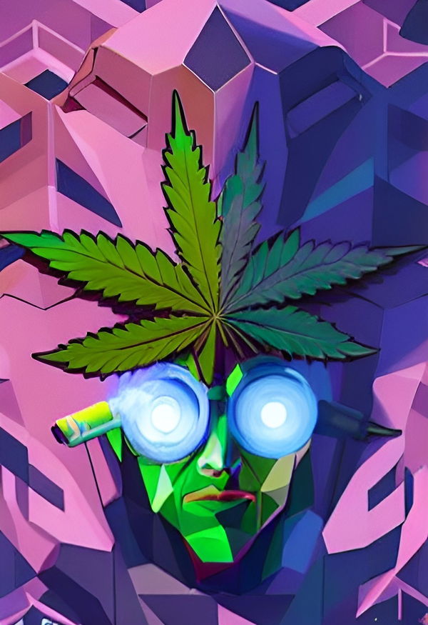 An image of AI Pothead #19