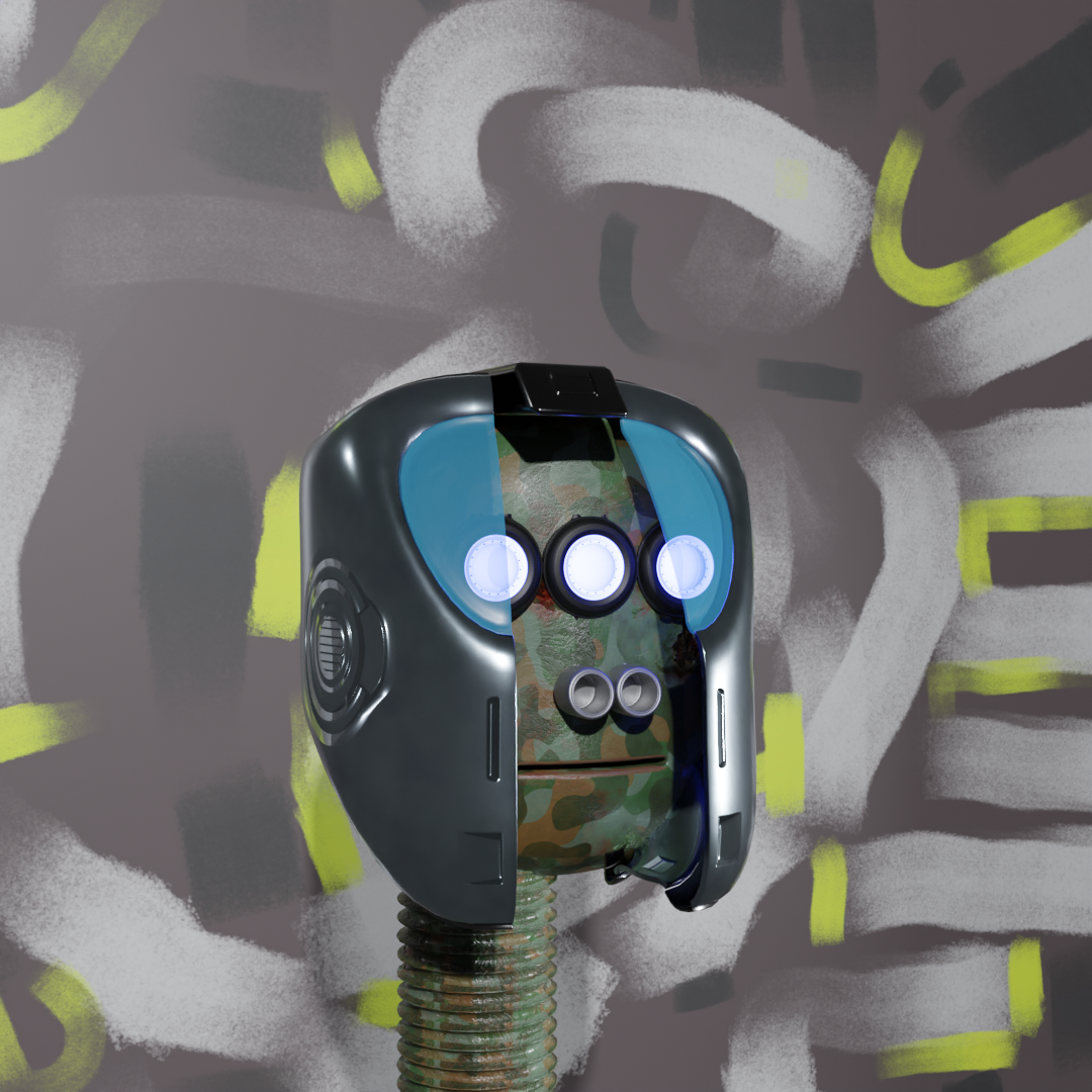 Industrial Punk Legendary #1100 NFT on Algorand