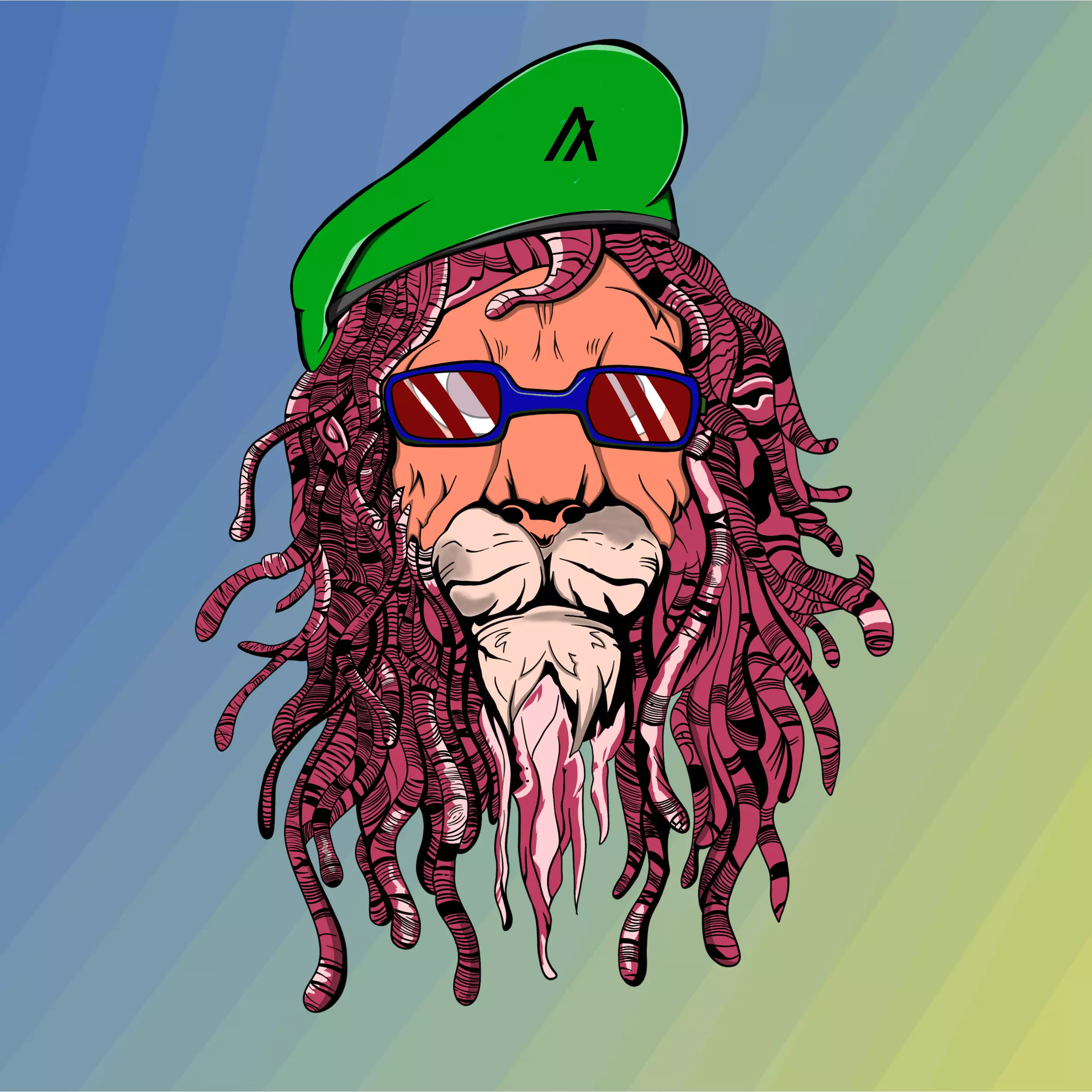 Reggae Lions #162 NFT on Algorand