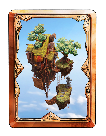 Lifted House, Noon (Full Art)
