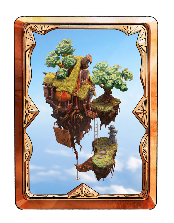 An image of Lifted House, Noon (Full Art)