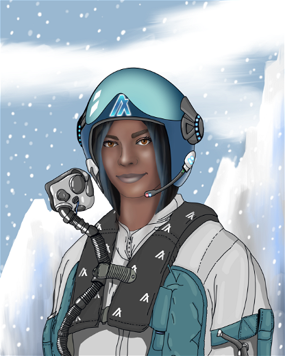 Women Pilots #35 - Snow Pilot
