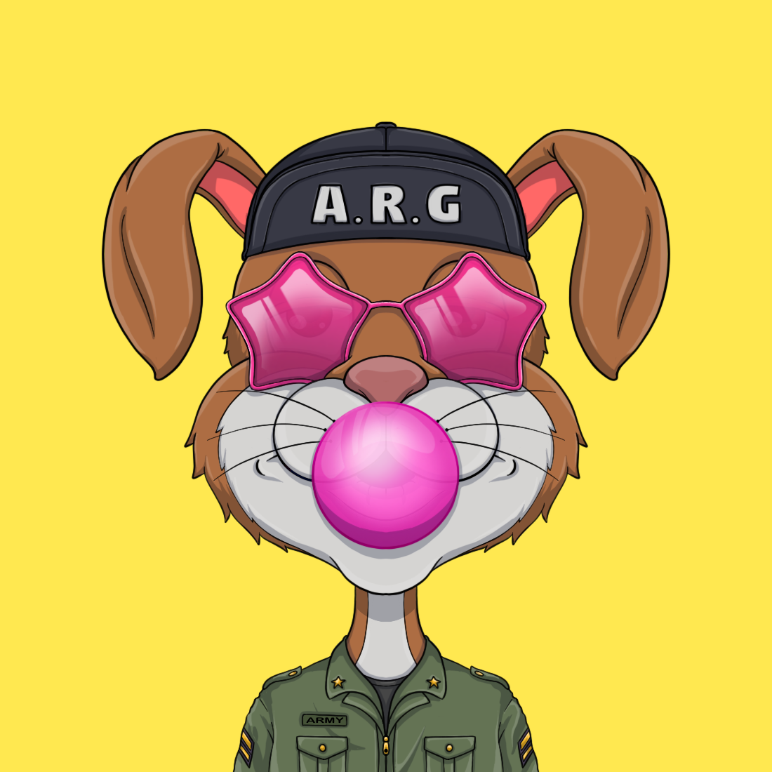 Addict Rabbit Gang 1695 NFT on Algorand
