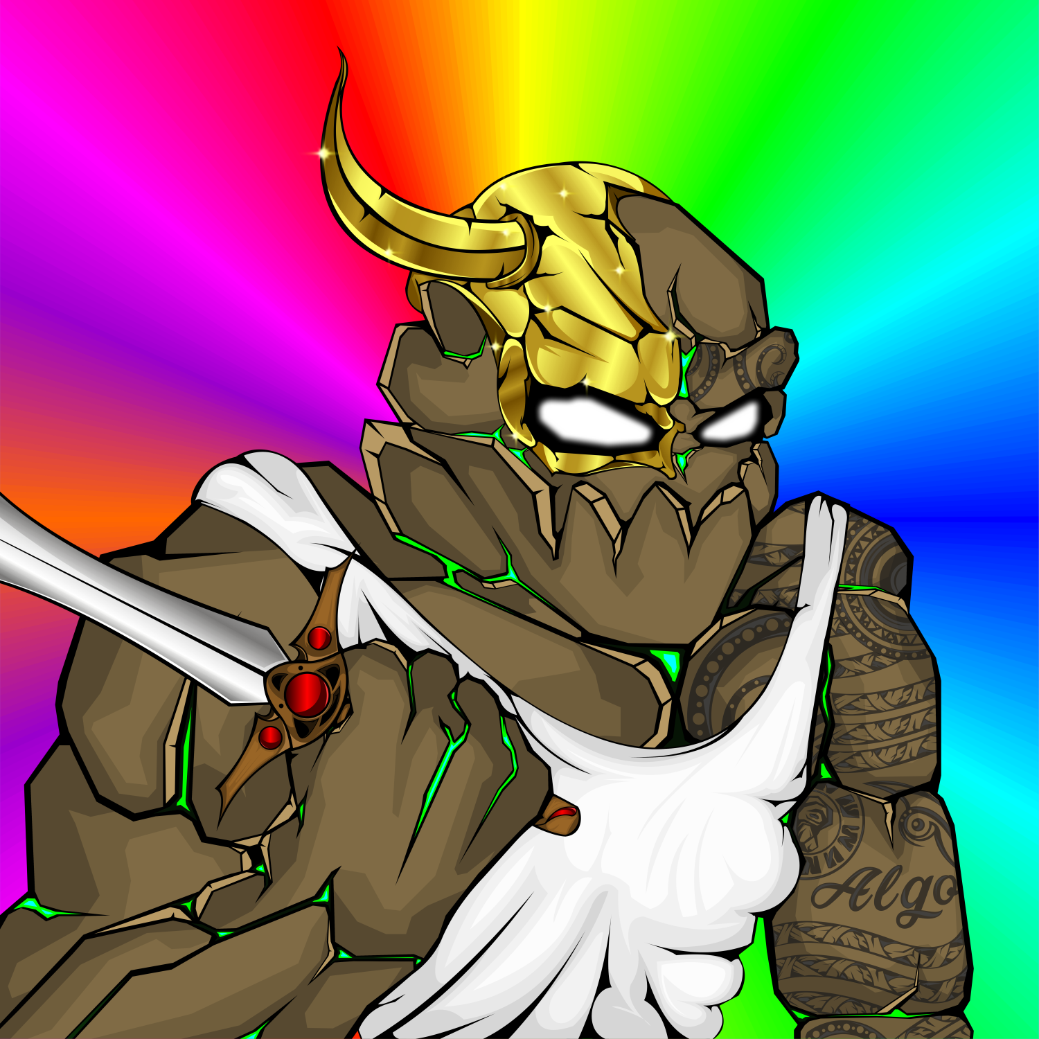 KRAX THE ALGOLEM 761 NFT on Algorand