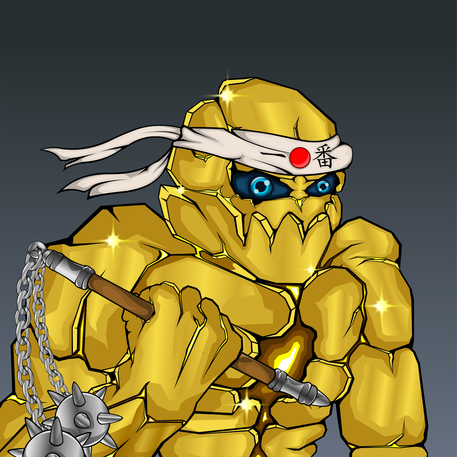 KRAX THE ALGOLEM 1196 NFT on Algorand