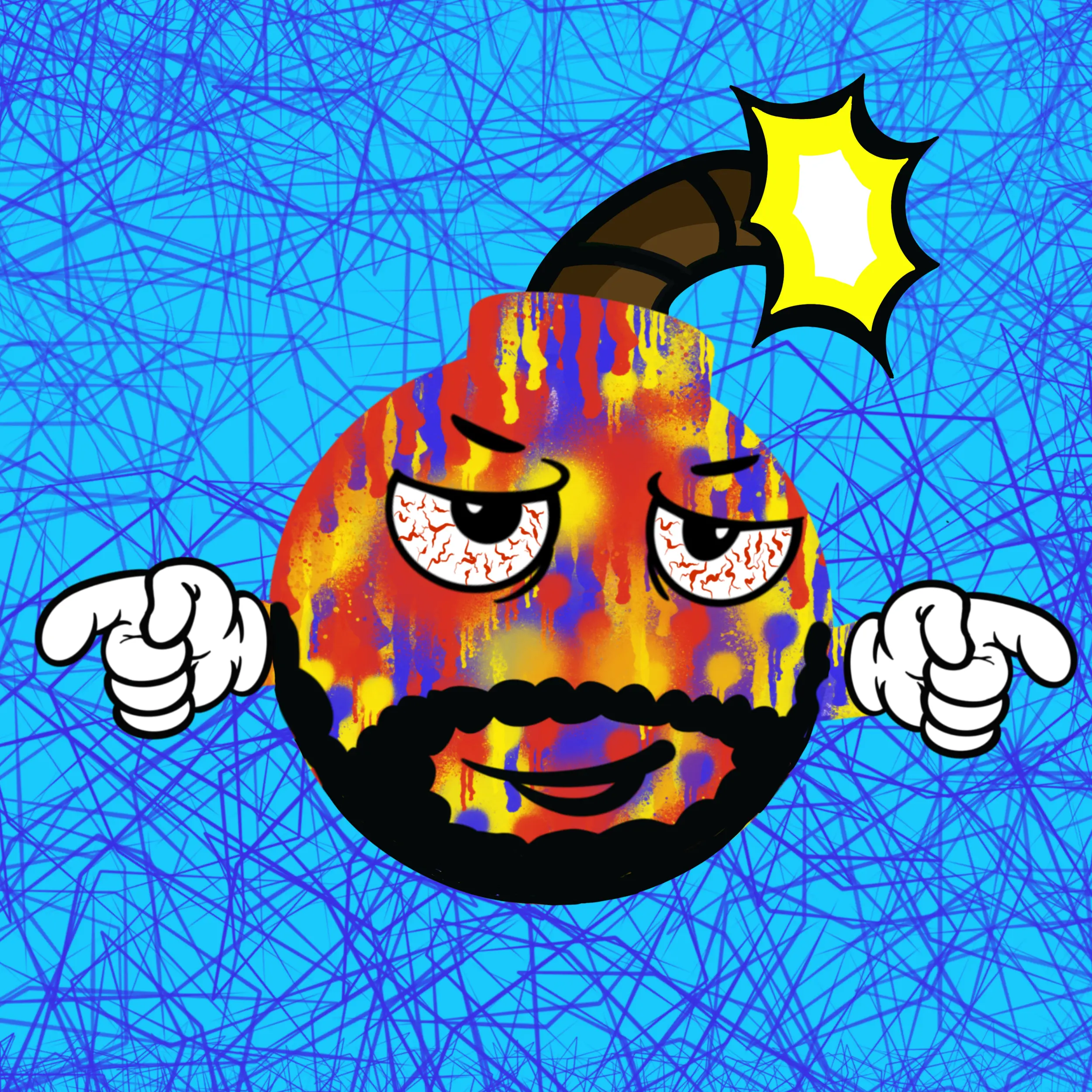 Crypto Bomber Krew #1904 NFT on Algorand