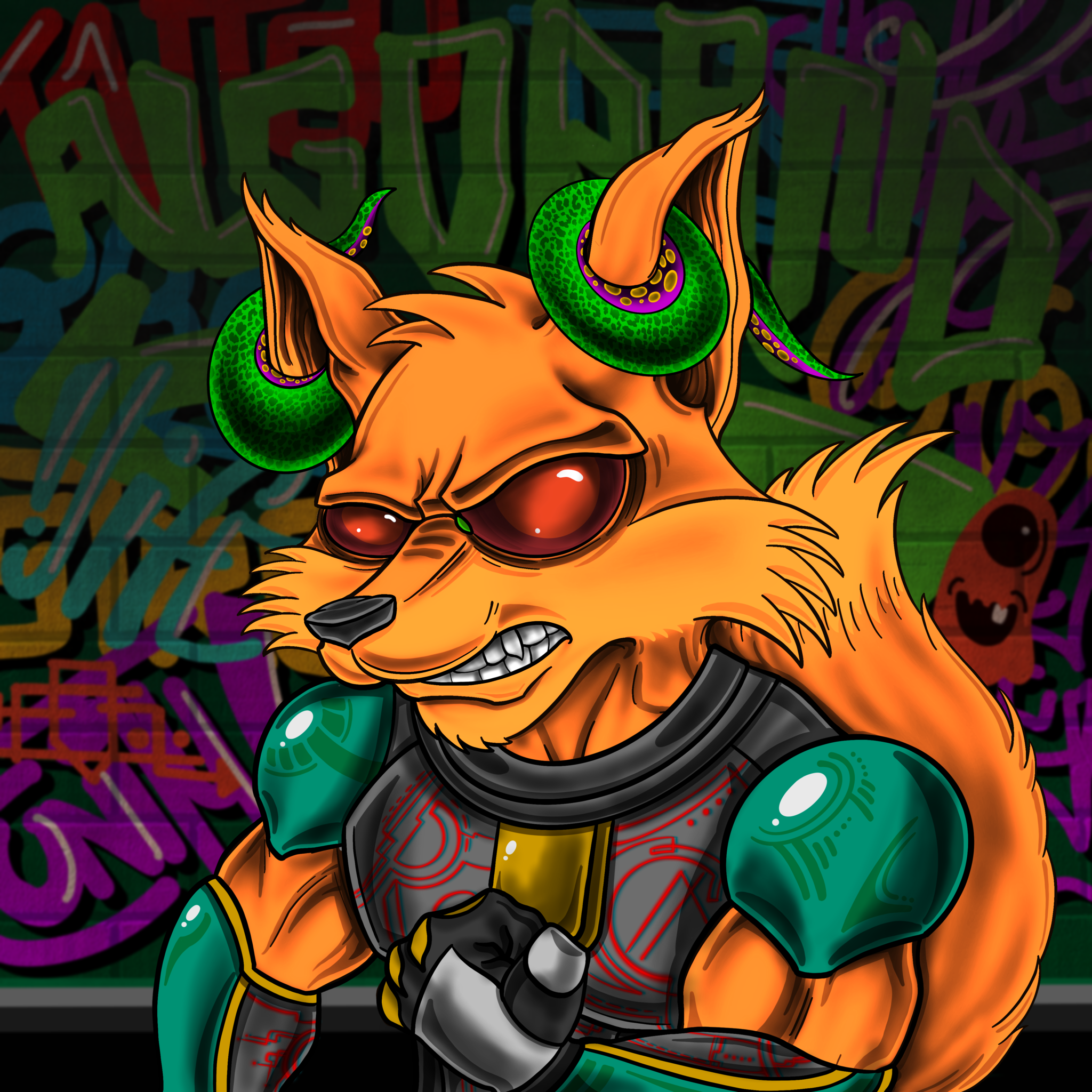 AlgoFoxCREW #339 NFT on Algorand