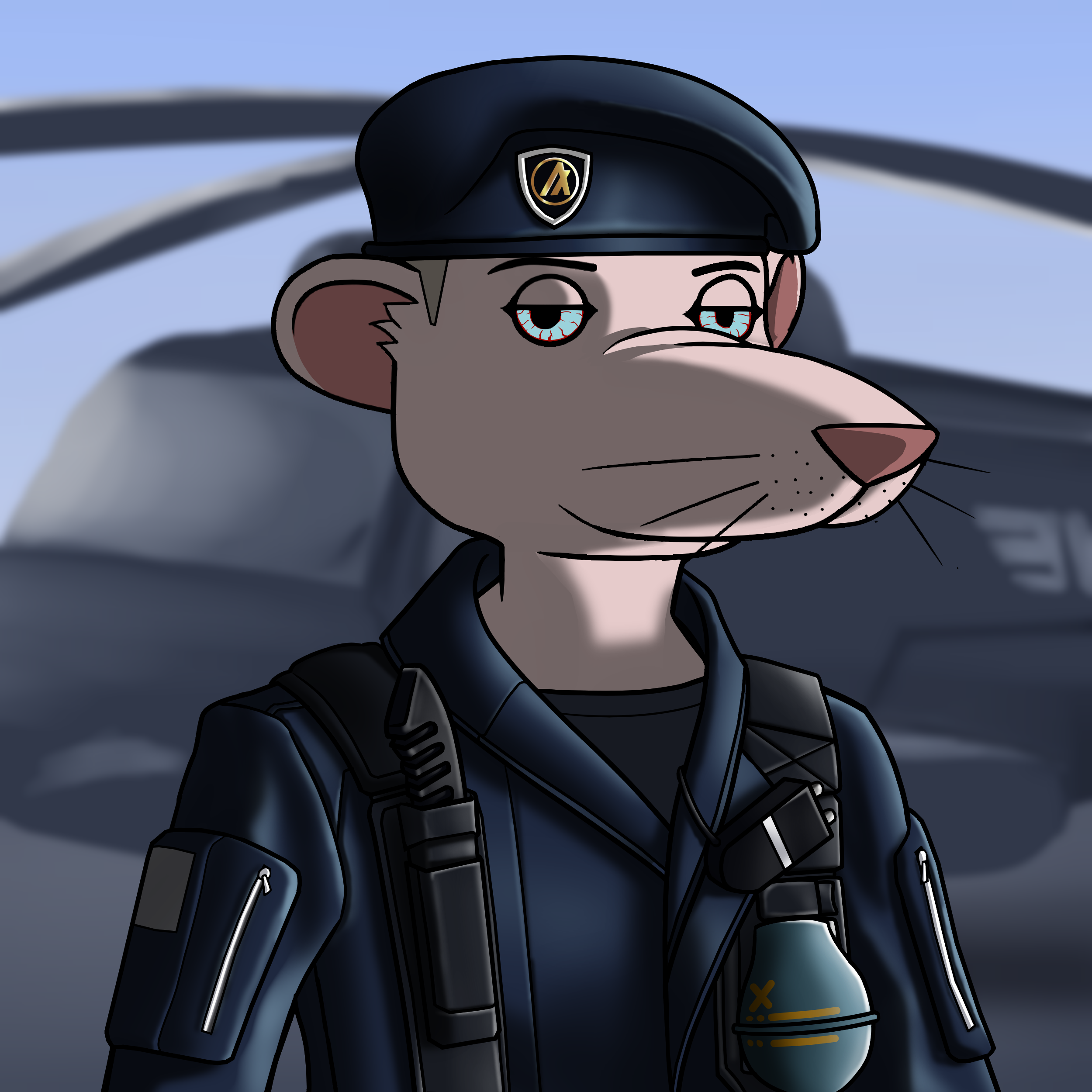 CheekyRodent #44 NFT on Algorand