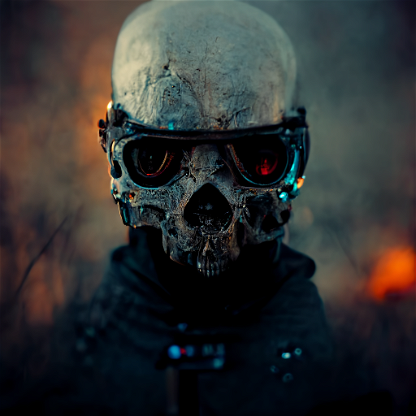 Cyber Skull #134