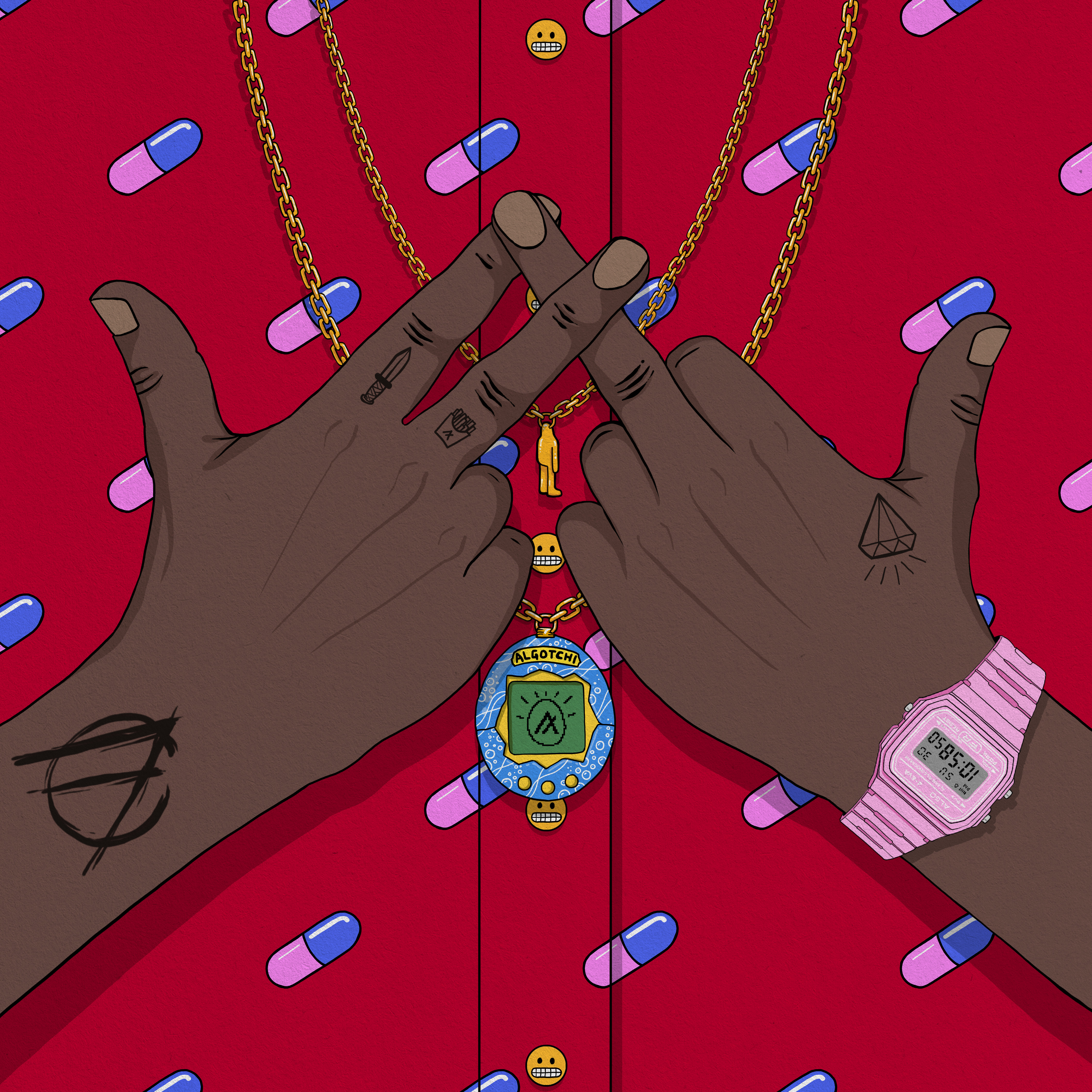 Algo Hands #0015 NFT on Algorand