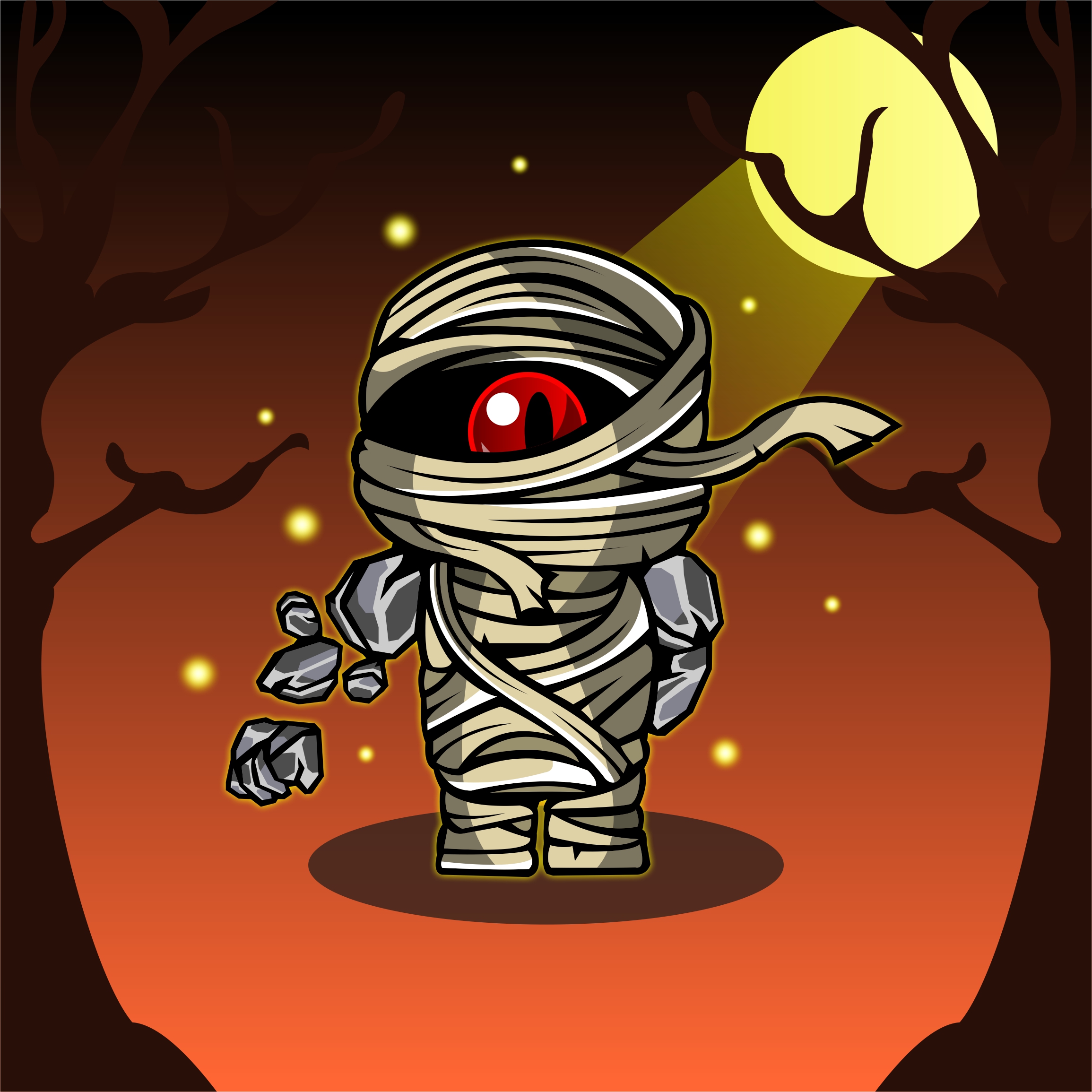Mumeyes (Mummy Eyes) #17 NFT on Algorand