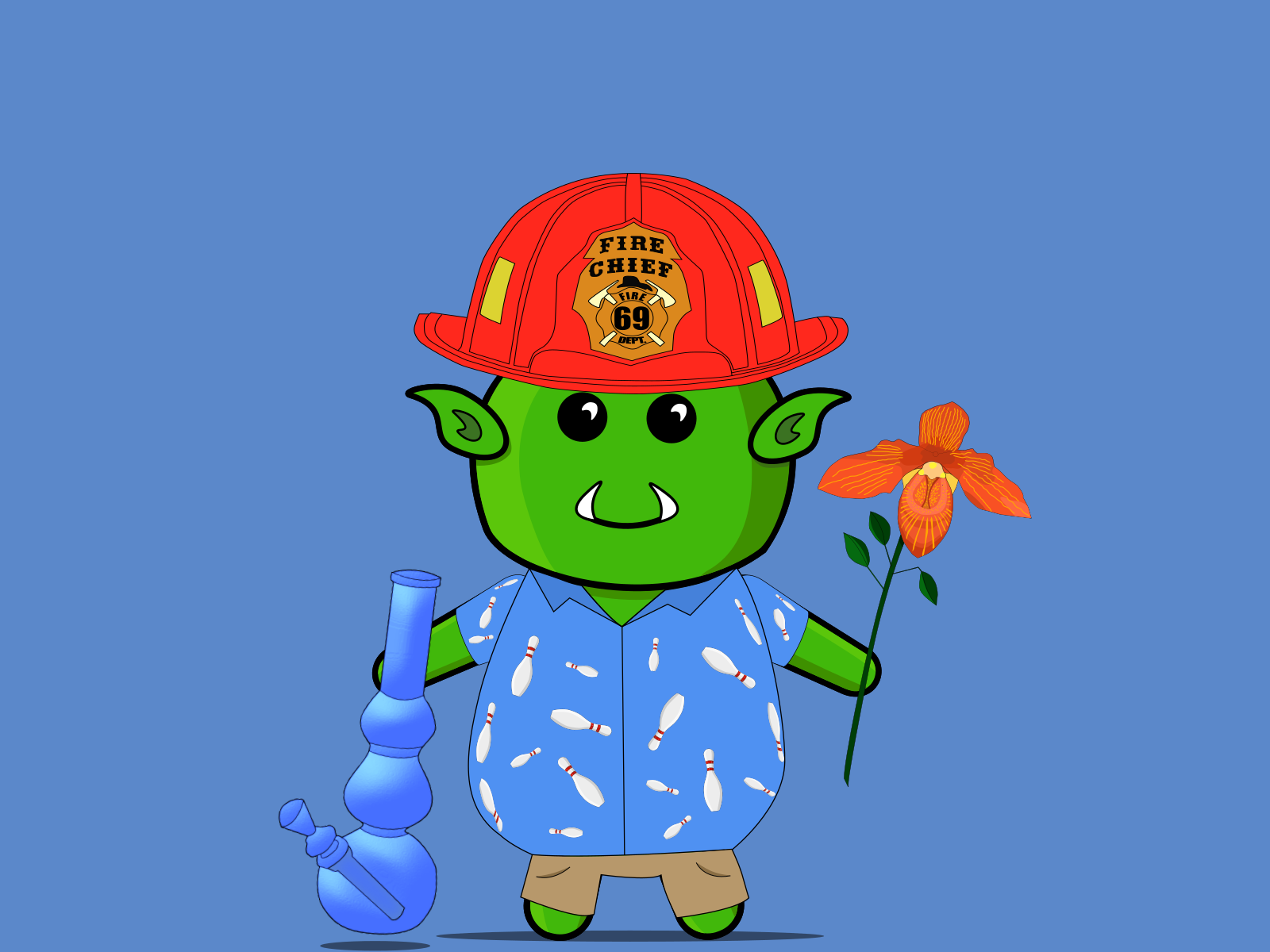 Tiny Troll 888 NFT on Algorand