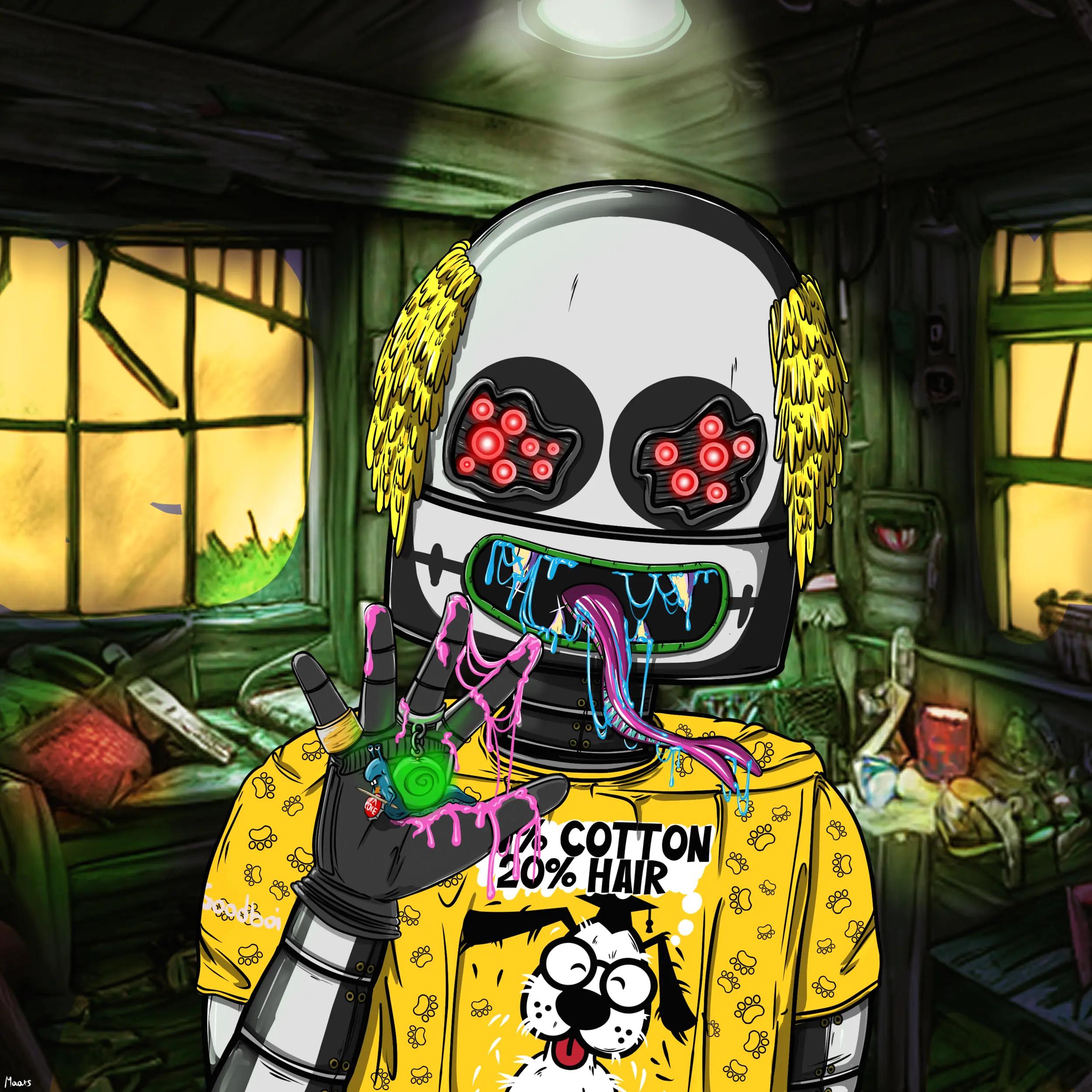 Mental Marvin #2523 NFT on Algorand