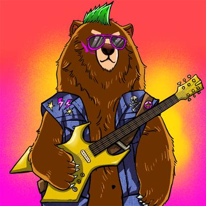 (#039) Beary the Punk