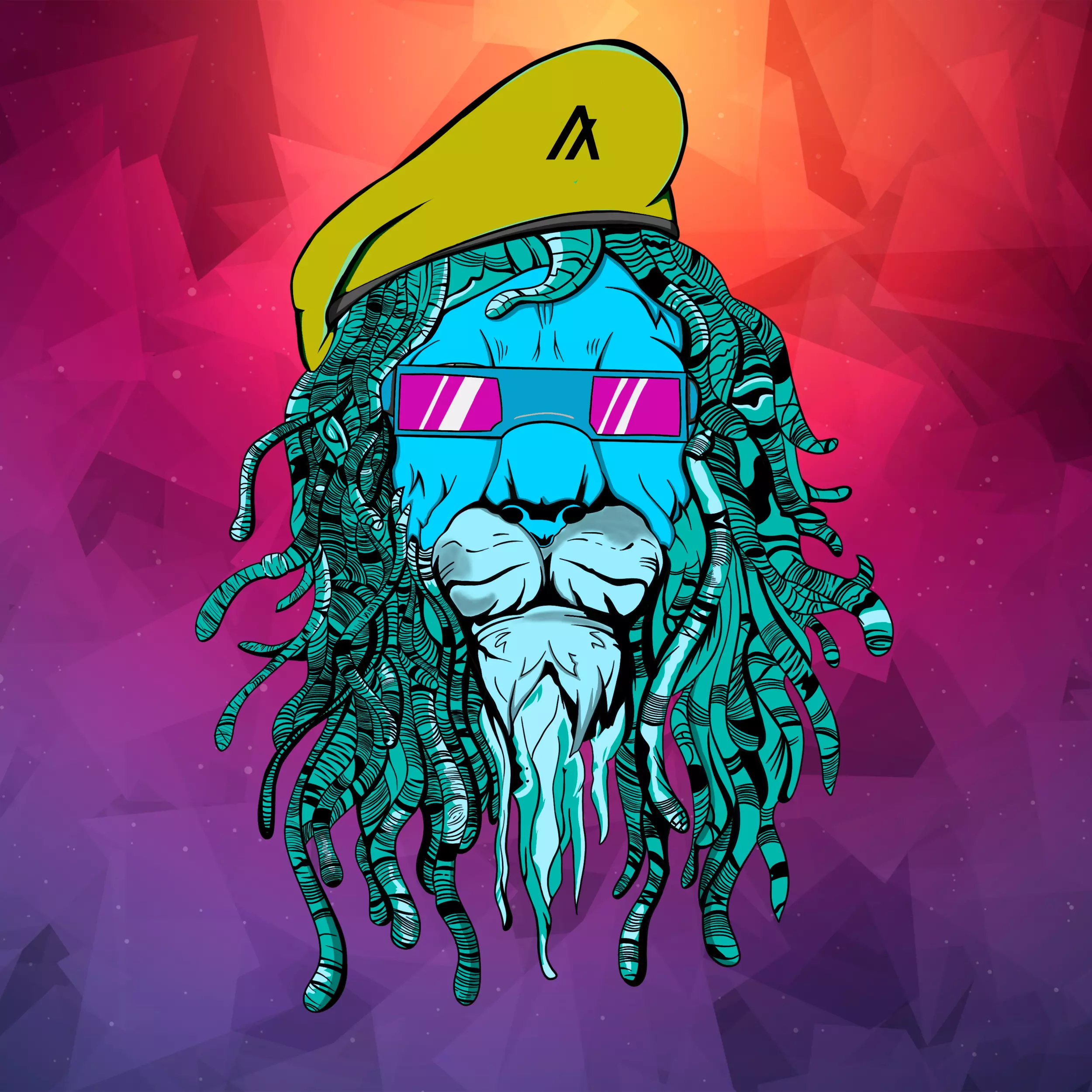Reggae Lions #66 NFT on Algorand