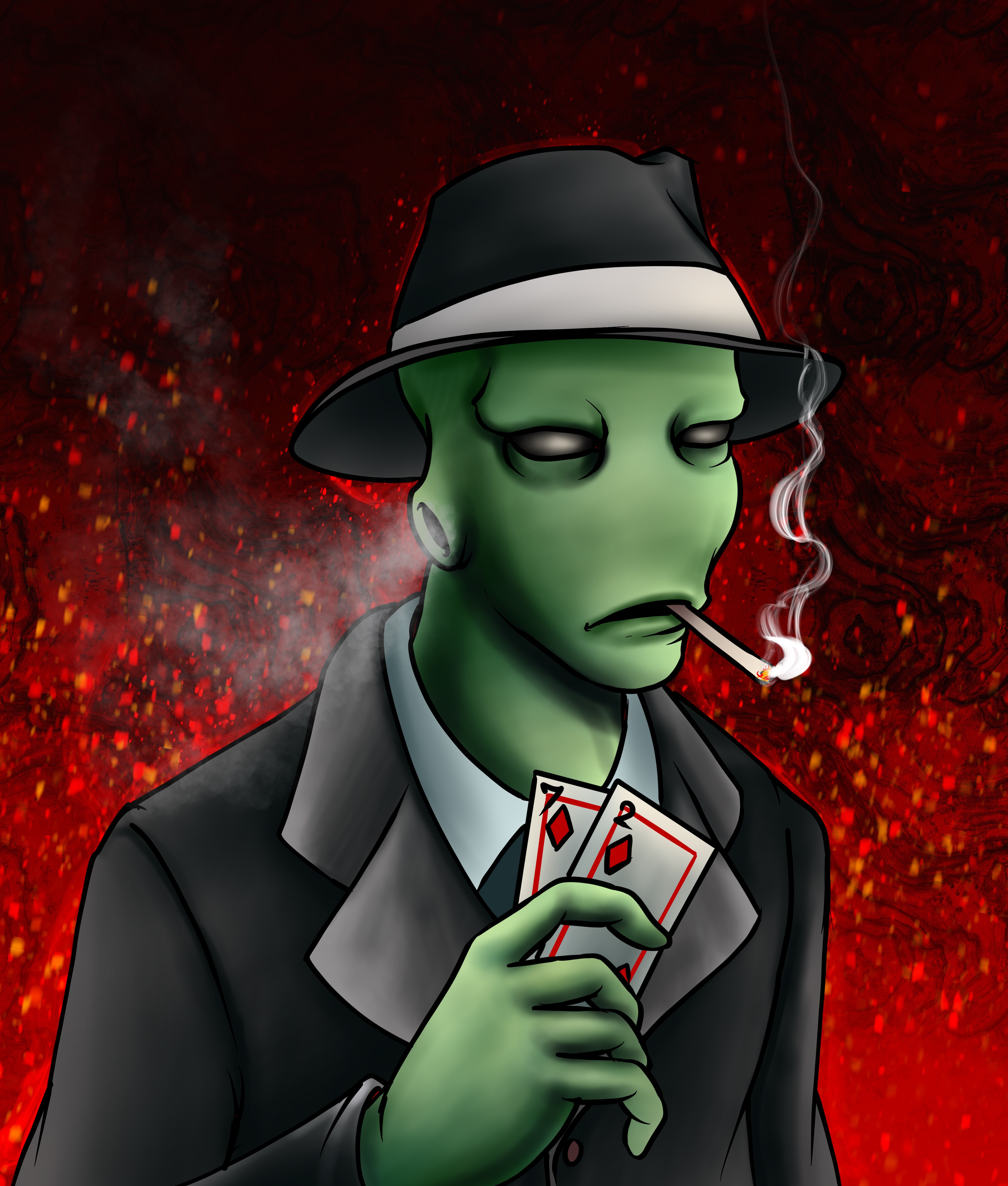 AlienCrazy#21 NFT on Algorand