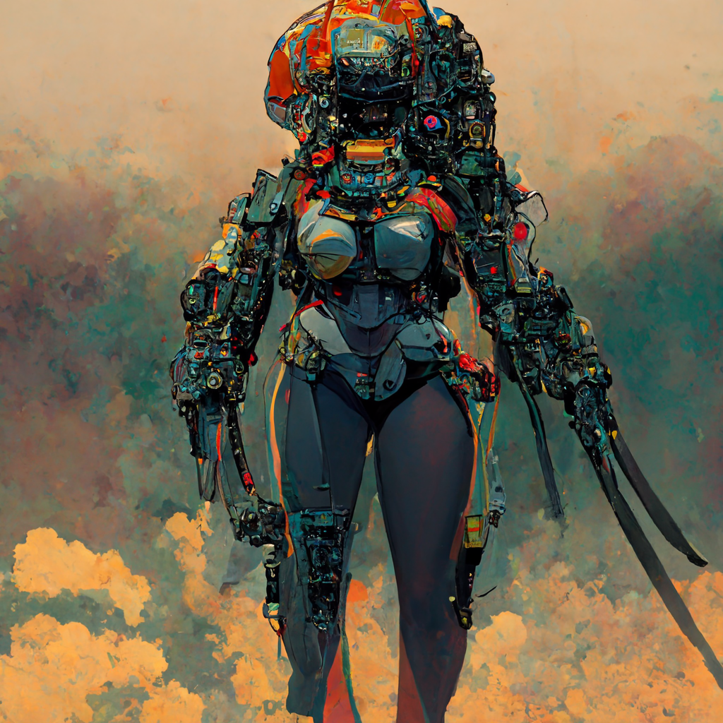 E.V.E Mecha 034 NFT on Algorand