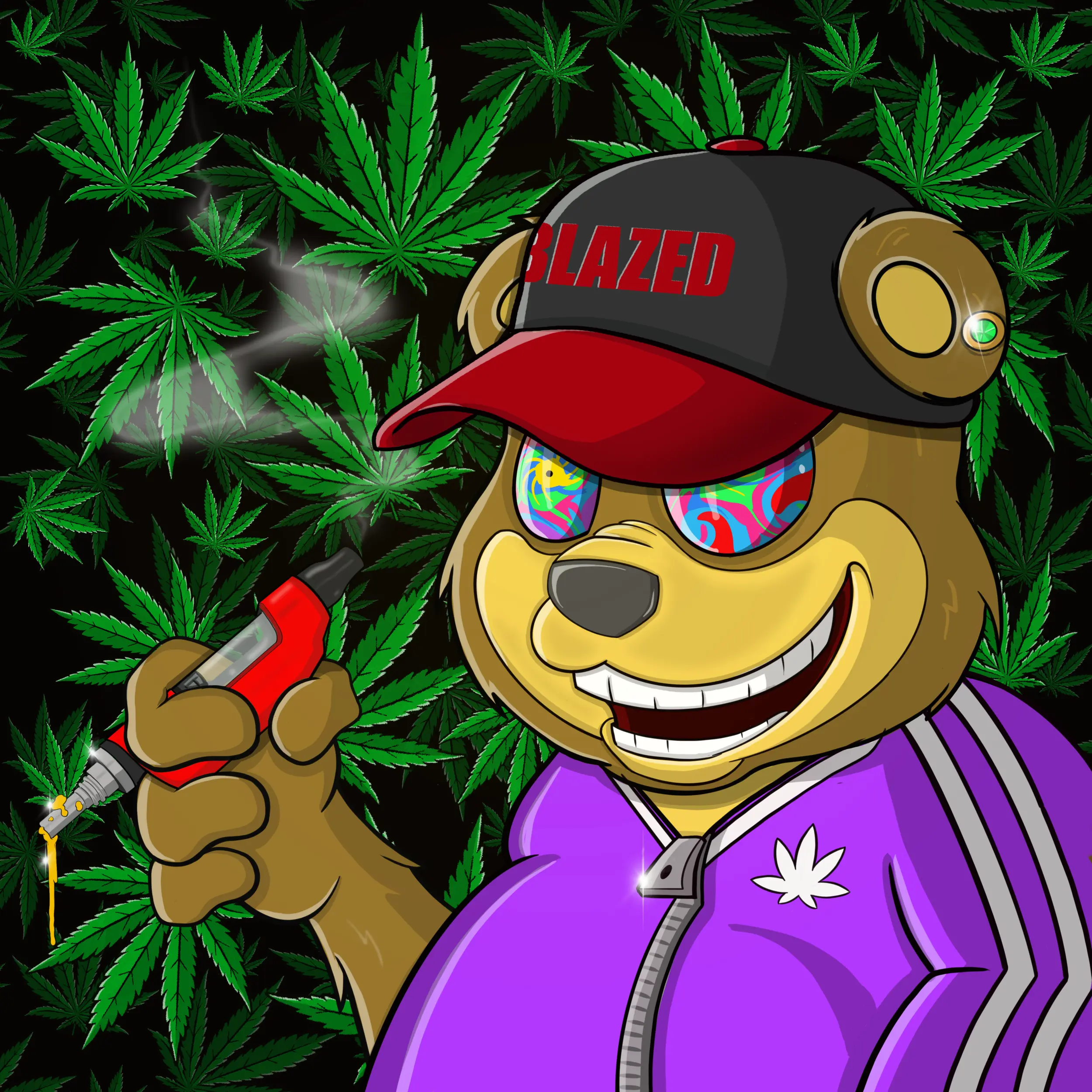 Burnin Bears #741 NFT on Algorand