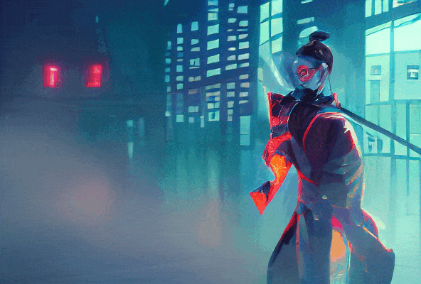 The Darkness Within (Animation) NFT on Algorand