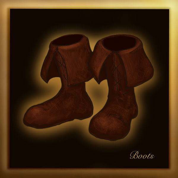 An image of Boots (gold)