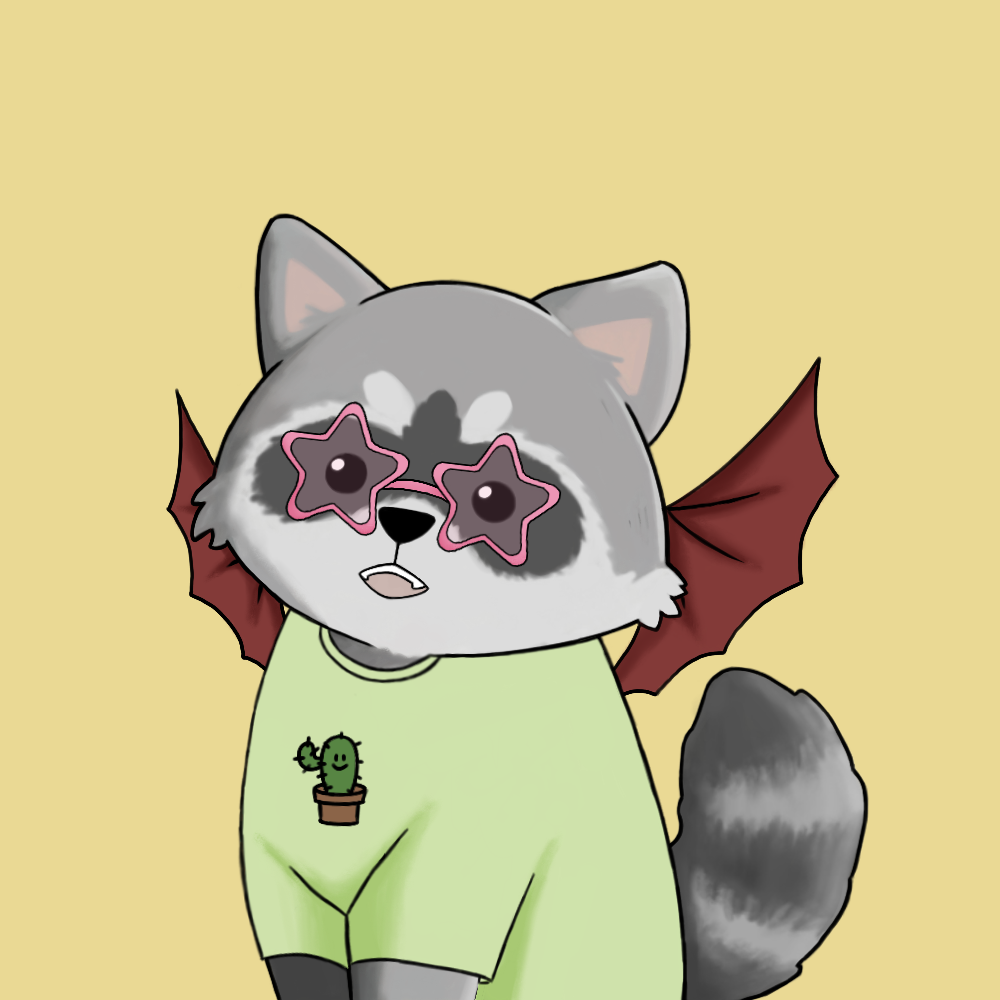 Raccoon #535 NFT on Algorand