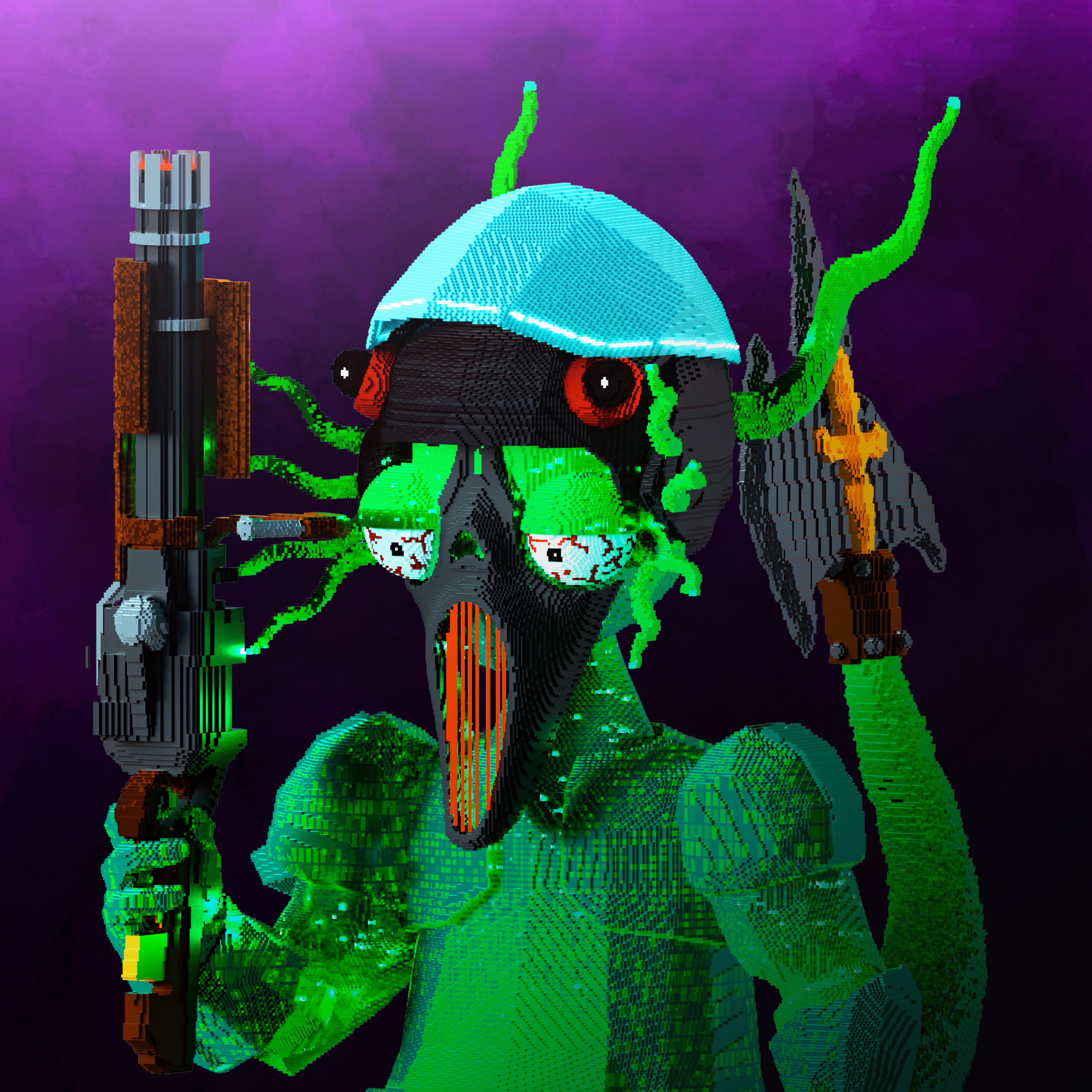 AlgoCrew-The Threat 424 NFT on Algorand