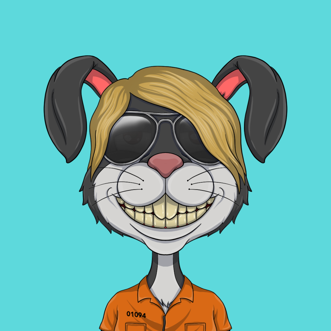 Addict Rabbit Gang 1471 NFT on Algorand