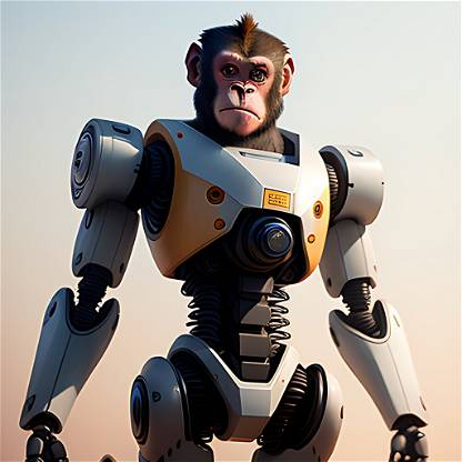 Robot Monkey 01