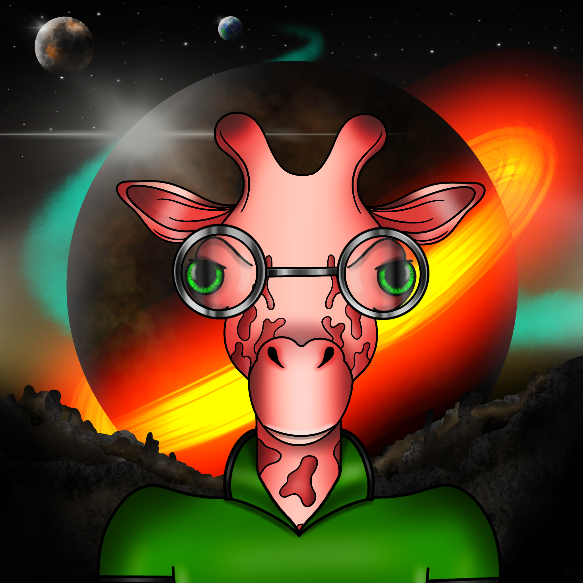 Cool Giraffe Gen2 #240 NFT on Algorand
