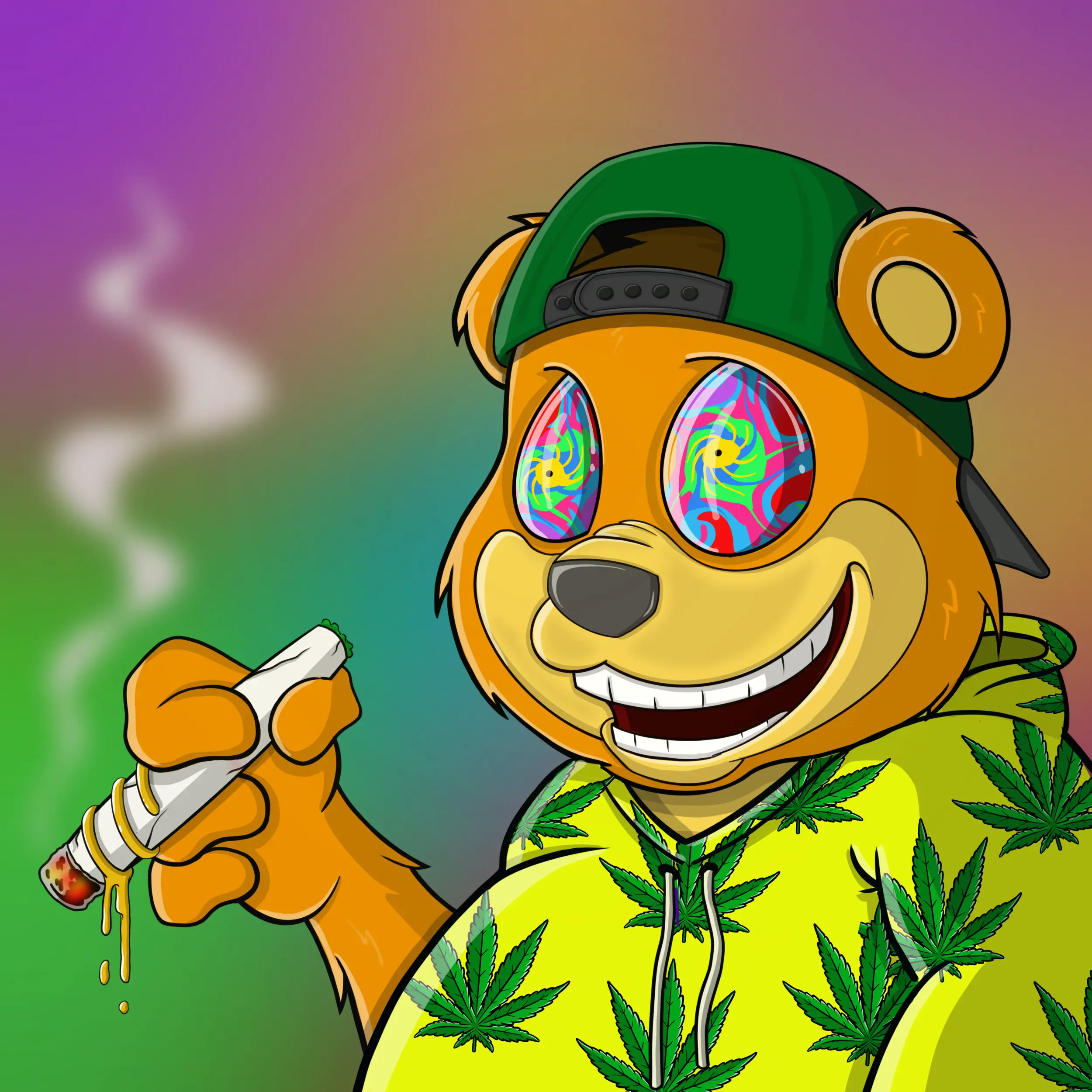 Burnin Bears #544 NFT on Algorand