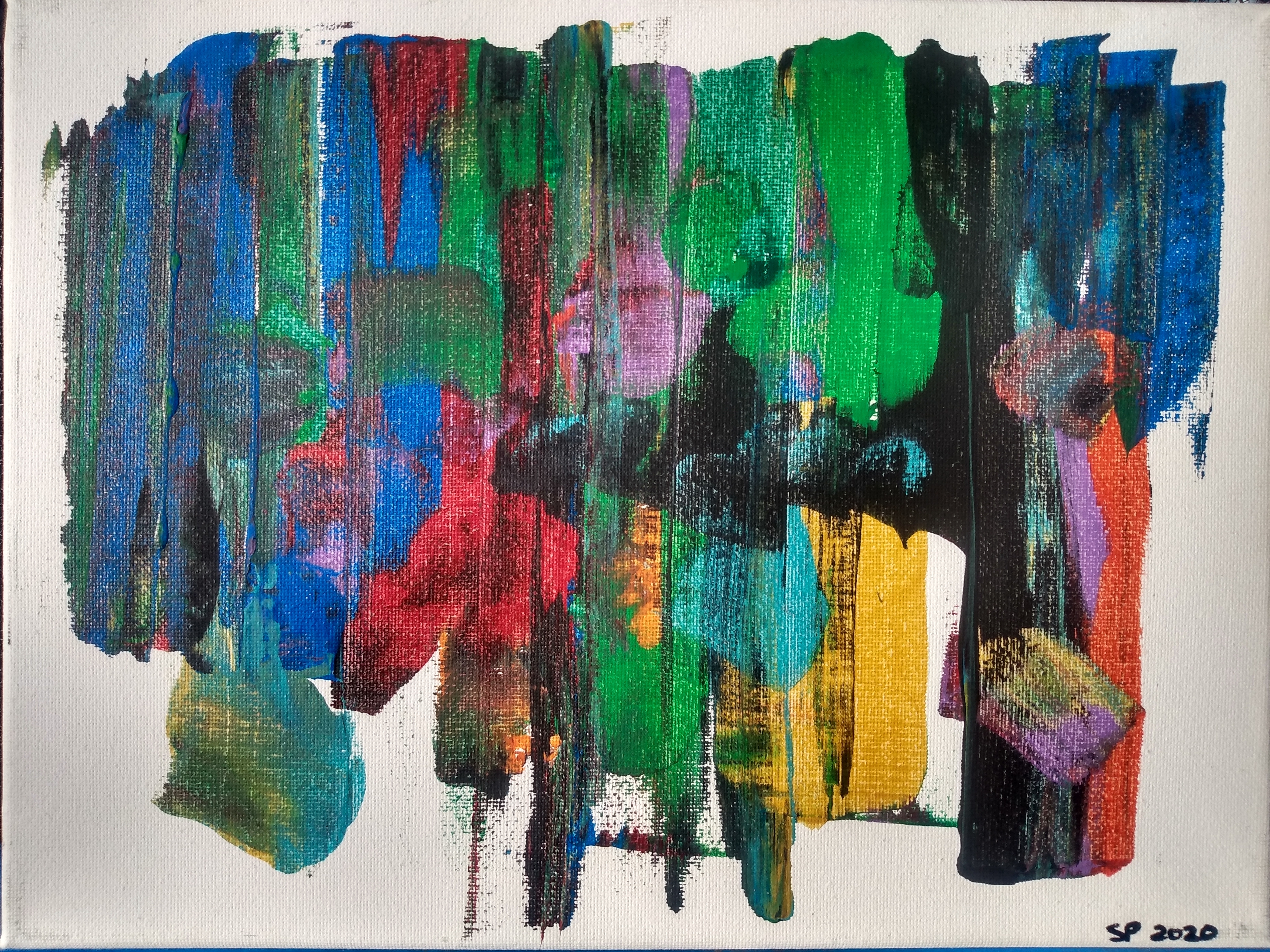 Burn This Painting #1 NFT on Algorand