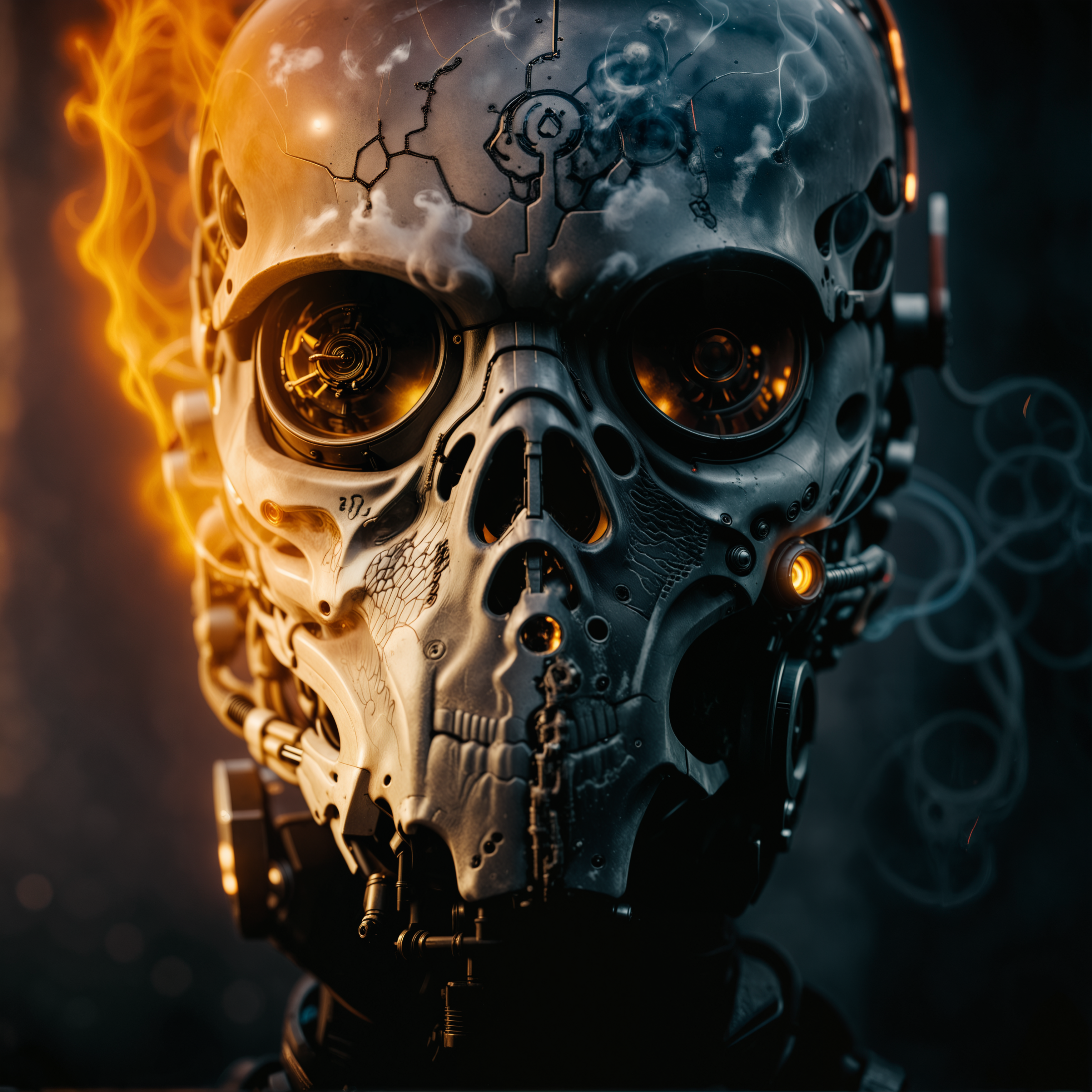 Cyber Skull #41 NFT on Algorand