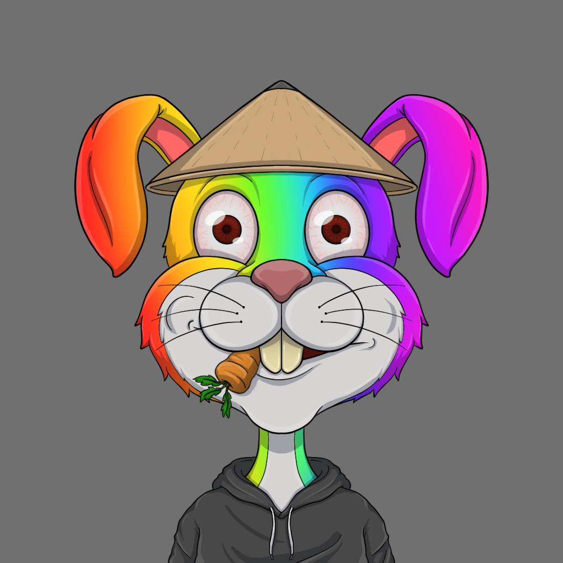 Addict Rabbit Gang 1244 NFT on Algorand