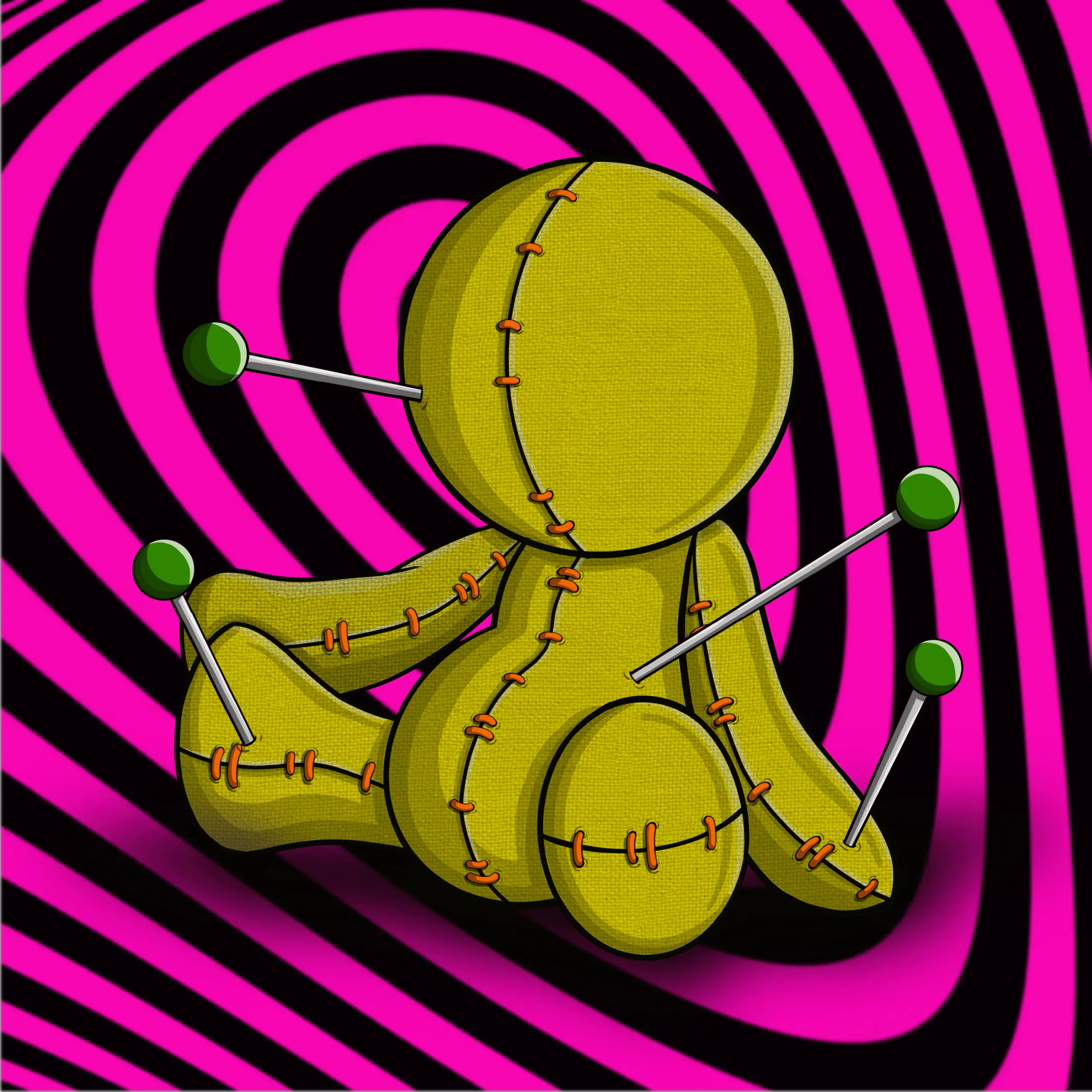 Trippy Stitch #208 NFT on Algorand