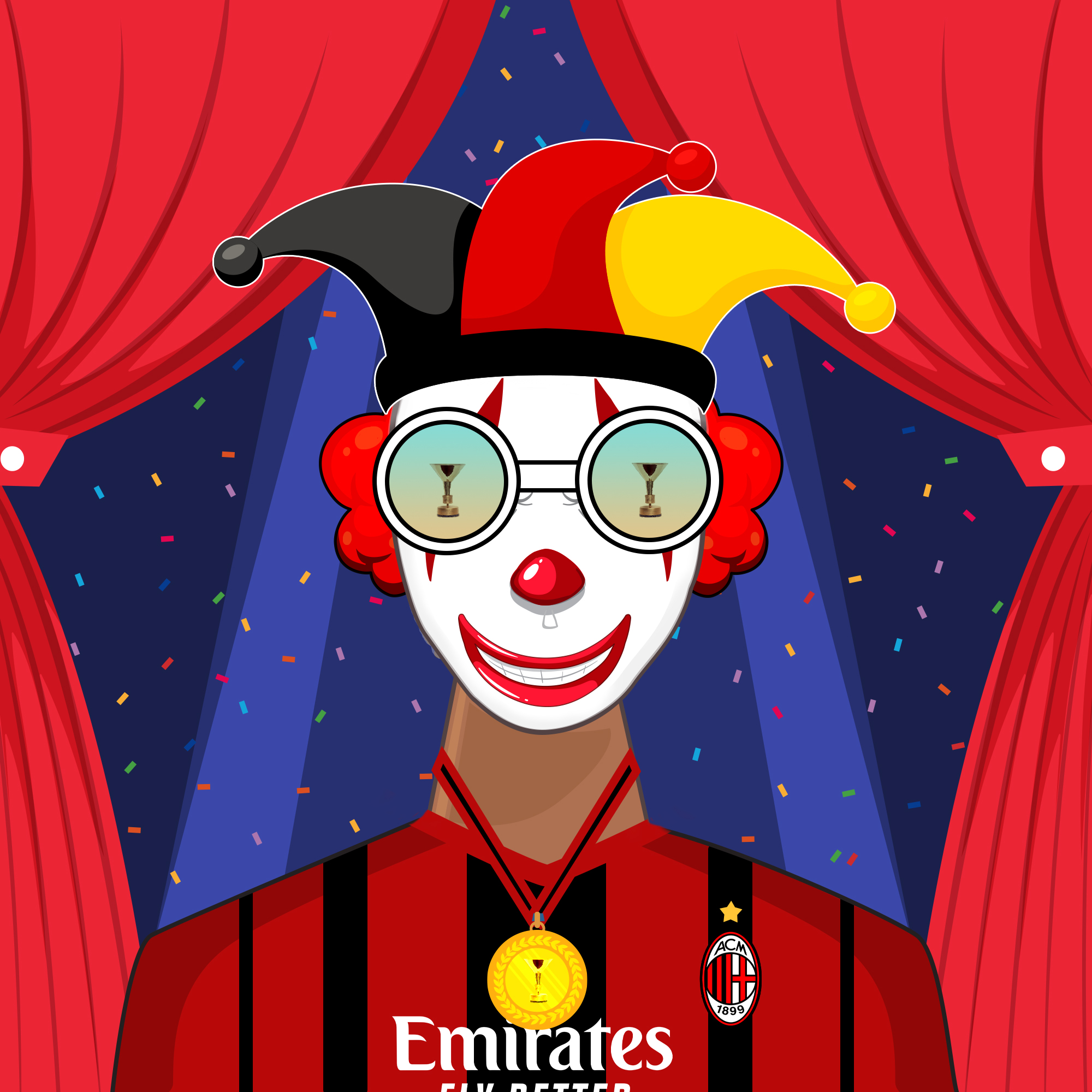 Happy Clowns 60 NFT on Algorand