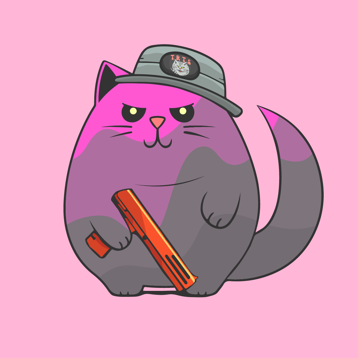 HAPPY HOOMENS CAT #201 NFT on Algorand