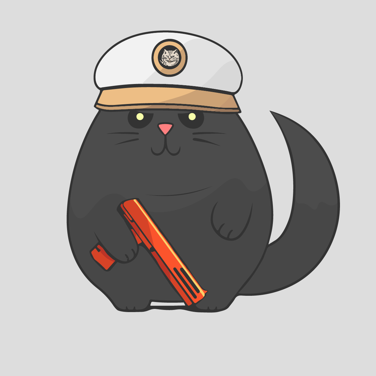 HAPPY HOOMENS CAT #231 NFT on Algorand