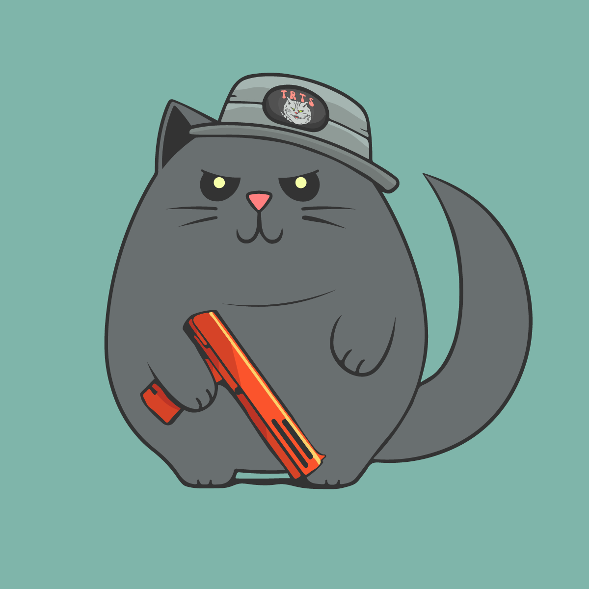 HAPPY HOOMENS CAT #246 NFT on Algorand