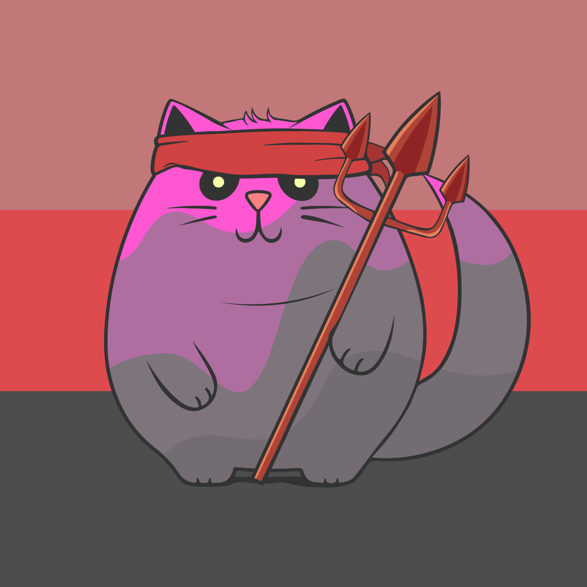 HAPPY HOOMENS CAT #259 NFT on Algorand