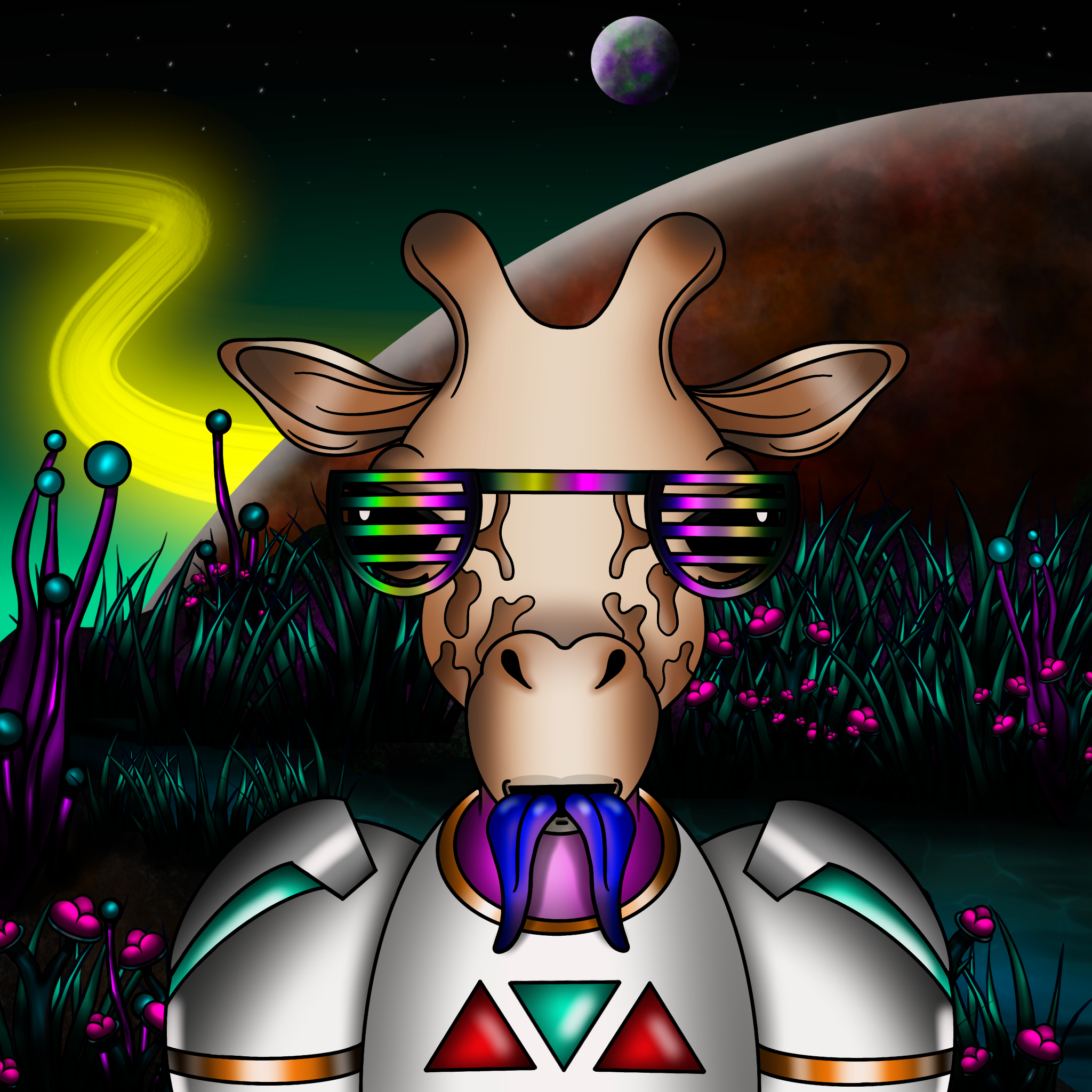 Cool Giraffe Gen2 #254 NFT on Algorand