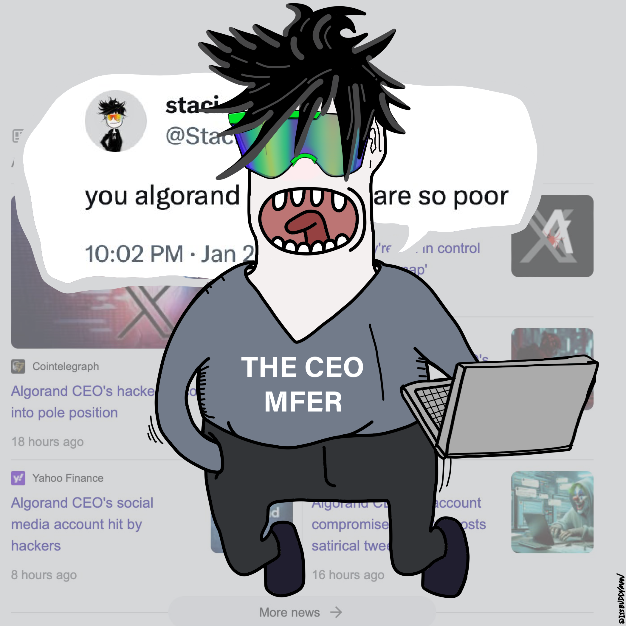 Dooofy 644 NFT on Algorand