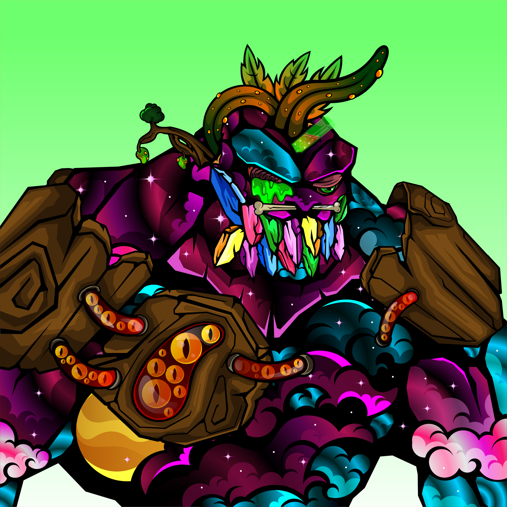 Bromo #247 NFT on Algorand